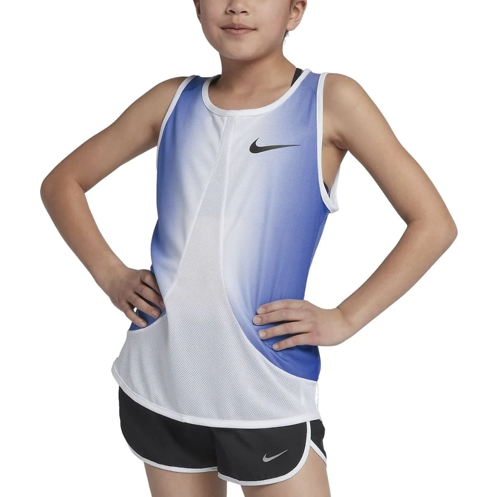 Nike Instacool Girl's Training Color Changing Swoosh Tank. Sz M
